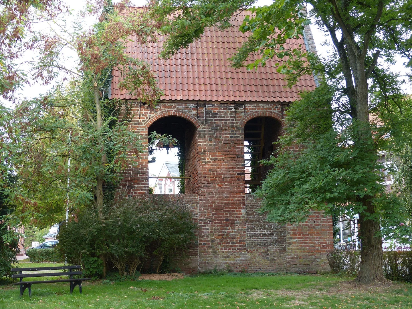 Ferienhaus Nordsee Eckwarderhörne Kirche Glockenturm