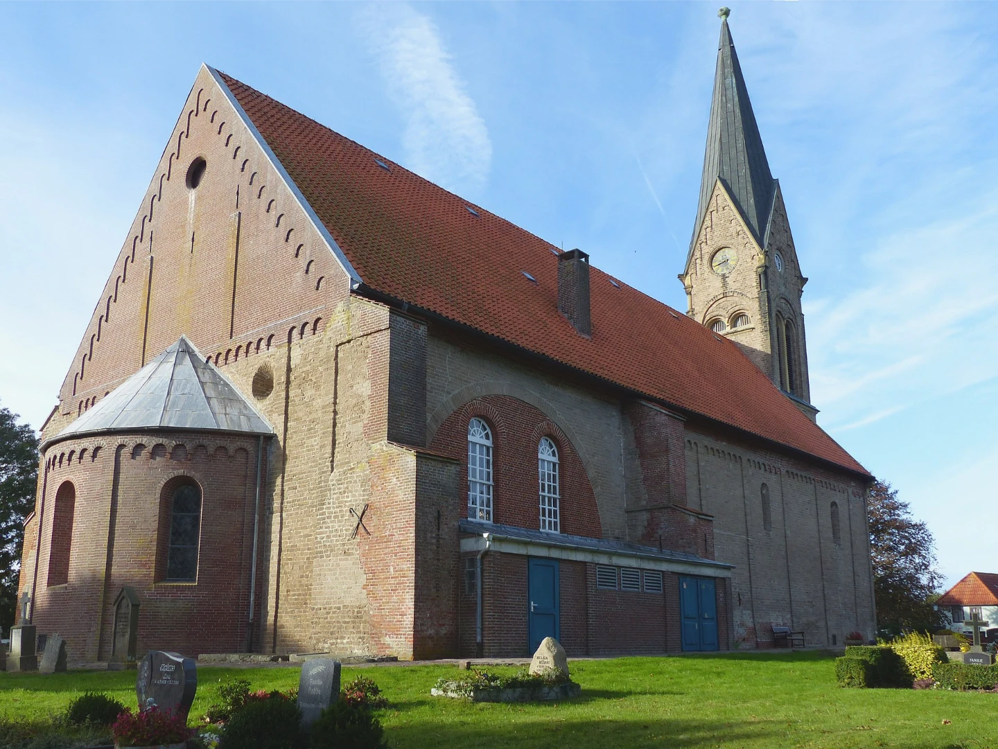 Ferienhaus Nordsee Fedderwardersiel Langwarden Kirche