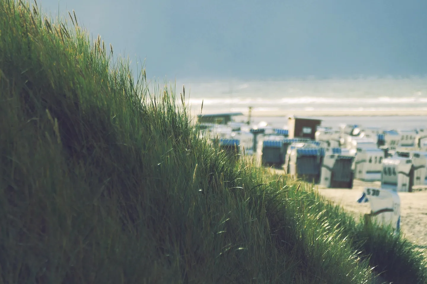 Strandkorb am Nordseestrand