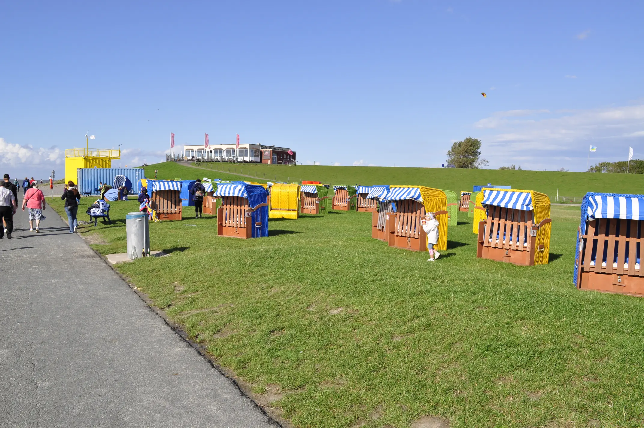 Strand von Tossens an der Nordsee