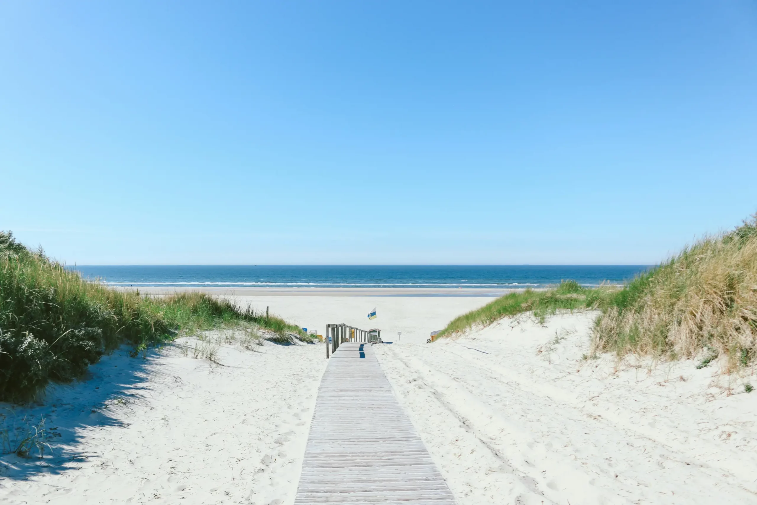 Strand an der Nordsee in Butjadingen